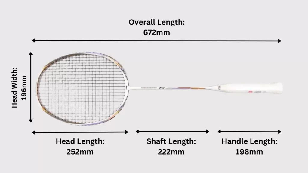 Badminton Racket Length
