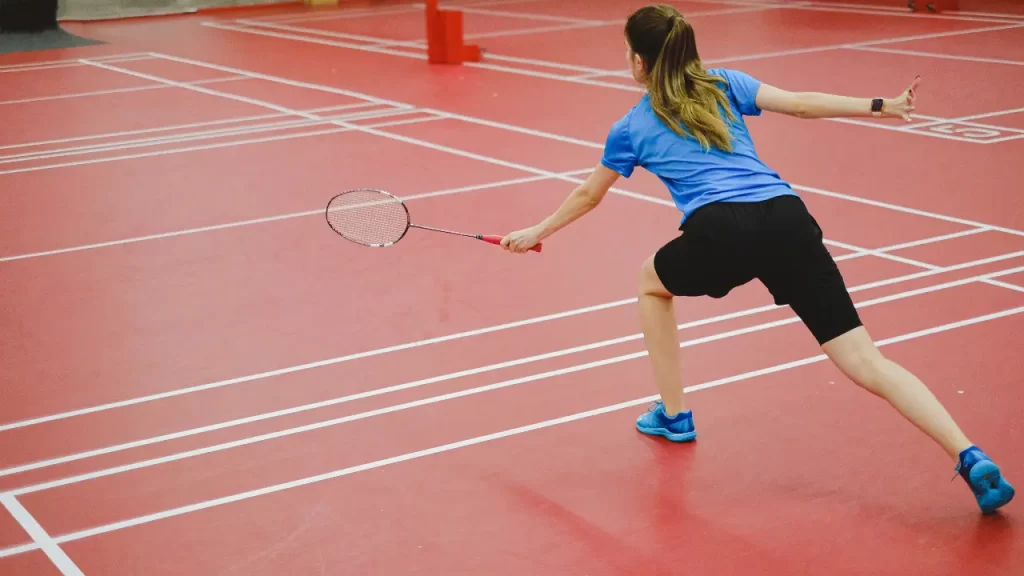 Badminton as a Flexible Workout