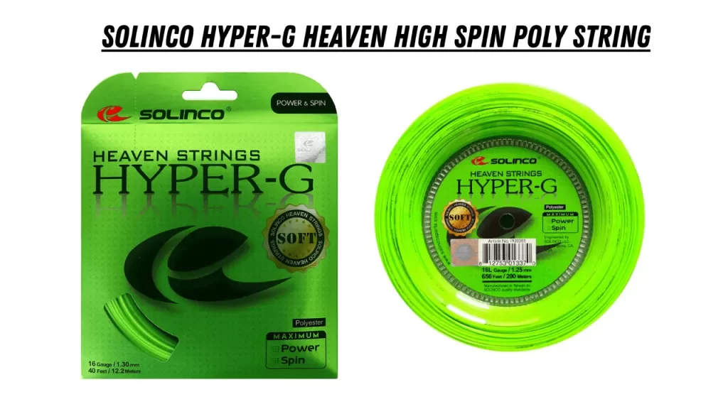 Solinco Hyper-G Heaven High Spin Poly String