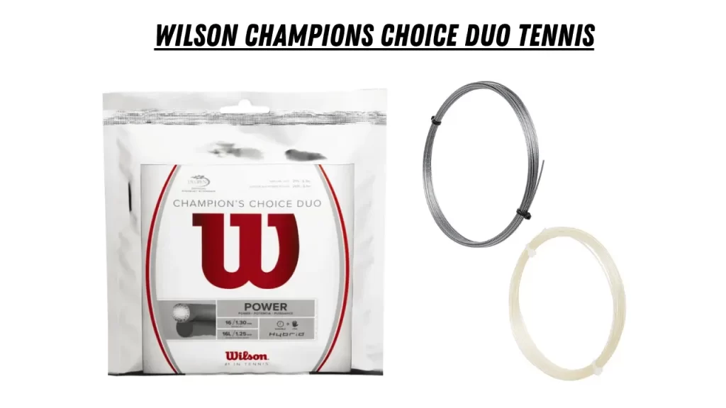 Wilson Champions Choice Duo Tennis