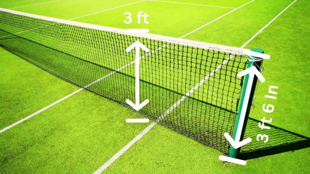 Tennis net height